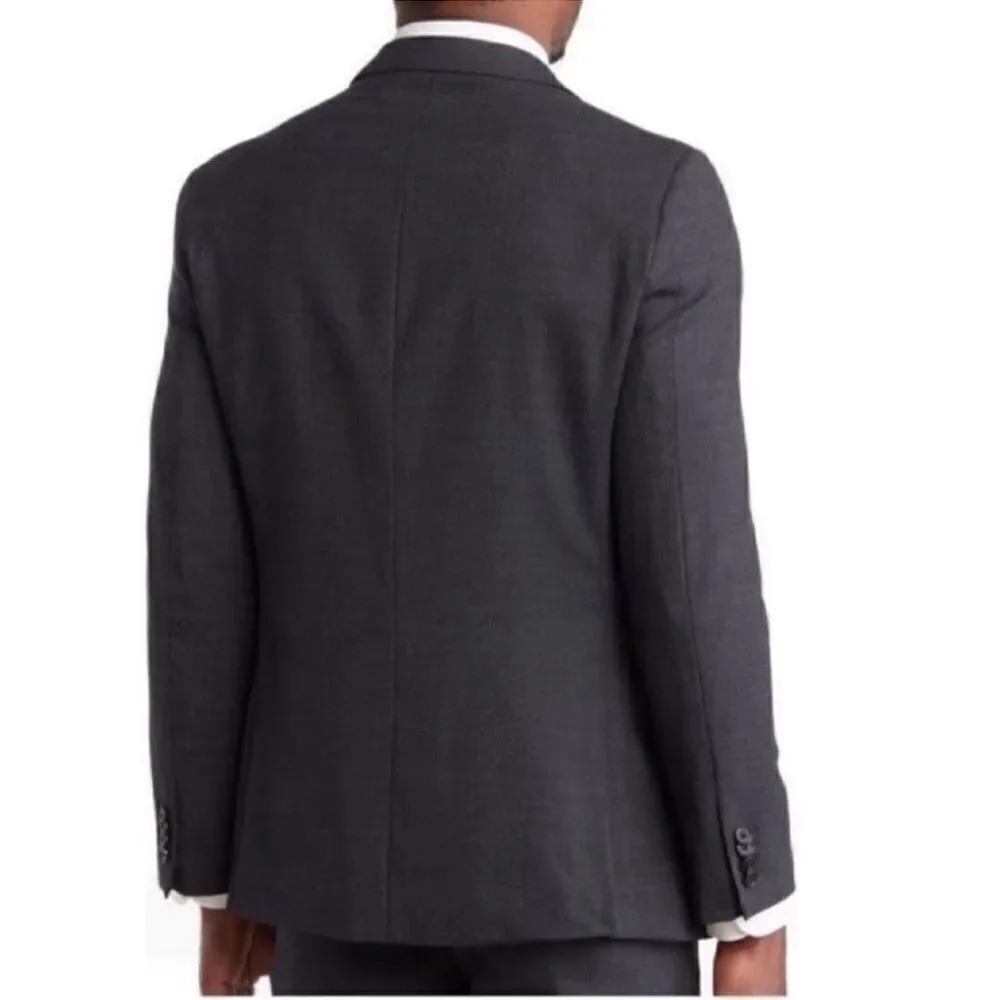 Original Penguin Men's Gray Wool Blend Blazer (40 long)